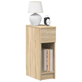 Vidaxl nachtkastjes 2 st met lade 20x36x60 cm sonoma eikenkleurig