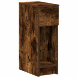 Vidaxl nachtkastje met lade 20x36x60 cm gerookt eikenkleurig