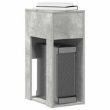 Vidaxl computertorenstandaard met lade 30x44x74 cm betongrijs