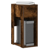 Vidaxl computertorenstandaard met lade 30x44x74 cm gerookt eikenkleur