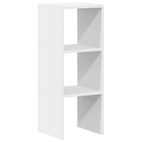 Vidaxl boekenkast stapelbaar 30x30x80 cm bewerkt hout wit