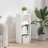 Vidaxl boekenkast stapelbaar 30x30x80 cm bewerkt hout wit