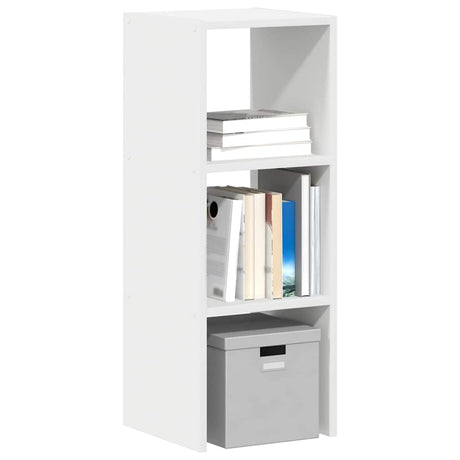 Vidaxl boekenkast stapelbaar 30x30x80 cm bewerkt hout wit