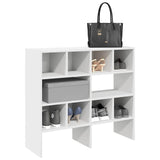 Racks de chaussures Vidaxl 2 St empilables 89.5x30x40 cm blanc