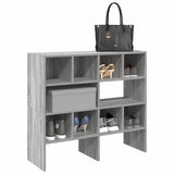 Vidaxl Schong Racken 2 st Stackable 89.5x30X40 cm Grey Sonoma Oaka