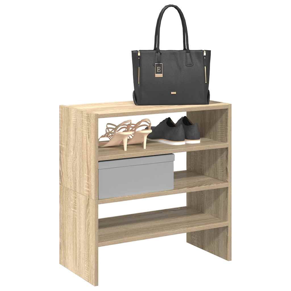 Stojaki na buty vidaxl 2 ST Stackable 60x30x30.5 cm Sonoma Oak Kolor