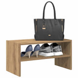 Vidaxl Shoe Rack Stackable 60x30x30,5 cm Artisanal Oak Farvet