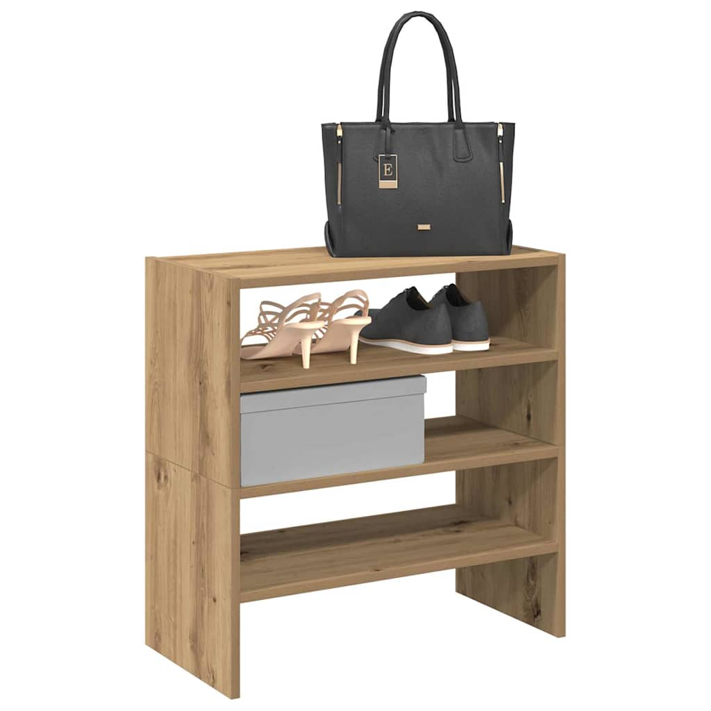 Vidaxl Schong Racken 2 st Stackable 60x30330.5 cm artikal oak