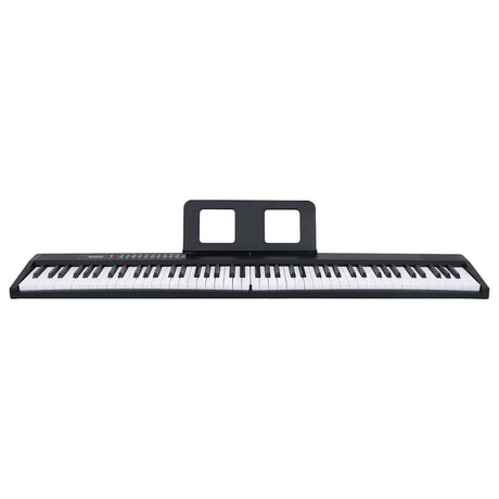 Vidaxl 88 toetsen piano elektrisch toetsenbord met muziekstandaard