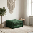 Vidaxl modulaire bankstel 70x70x36 stof groen