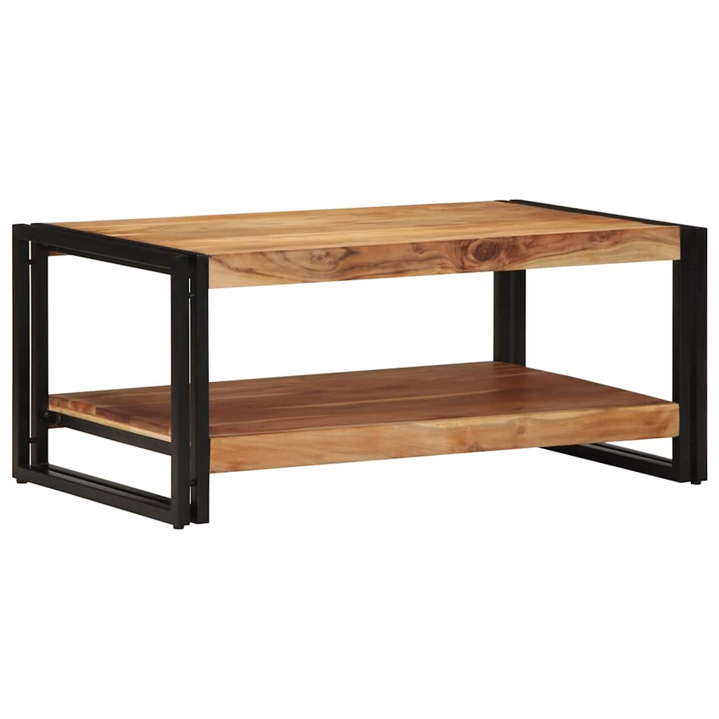 Vidaxl salontafel 90x50x38 cm massief acaciahout