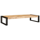 Vidaxl badkamerplank bruin 120 x 50 x 23 cm massief ruw mango hout