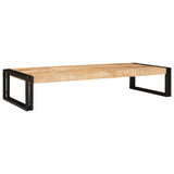 Vidaxl badkamerplank bruin 120 x 50 x 23 cm massief ruw mango hout