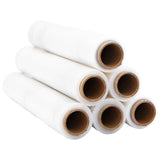 Vidaxl stretchfilm 6 st transparant 17 μm 50 cm x 300 m