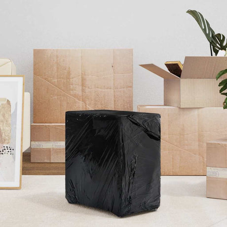 Vidaxl stretchfilm 2 st 20 μm 50 cm x 300 m zwart