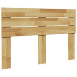 Vidaxl hoofdbord 120 cm massief eikenhout