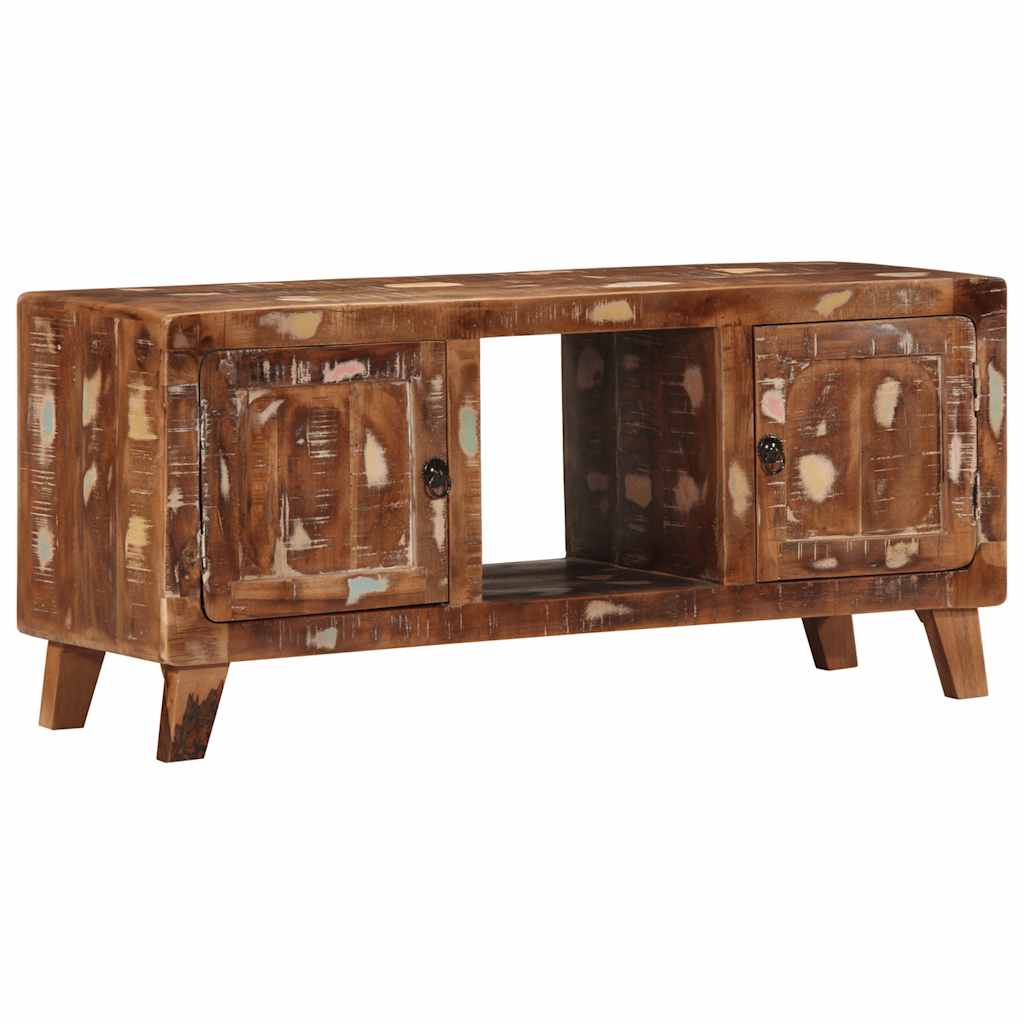Vidaxl tv-meubel 105x46x32 cm massief gerecycled hout