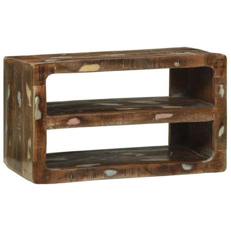 Vidaxl tv-kast multikleur 60 x 32 x 36 cm massief gerecycled hout