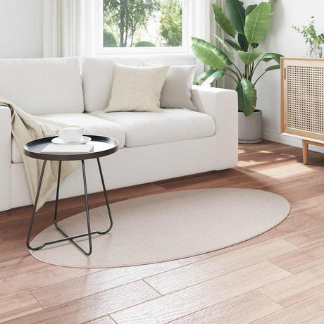 Vidaxl tapijt huarte zand 80 x 150 cm 100% polyester