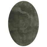 Vidaxl vloerkleden ovaal huarte bosgroen 160 x 230 cm 100% polyester