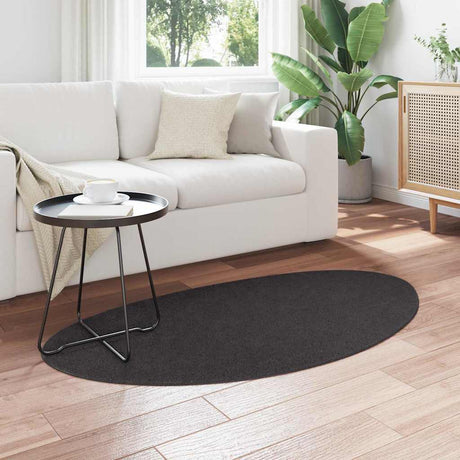 Vidaxl tapijt huarte antraciet 80 x 150 cm polyester