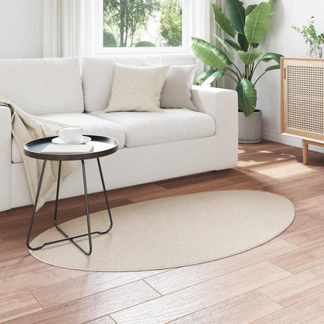 Vidaxl tapijt huarte beige 80 x 150 cm polyester