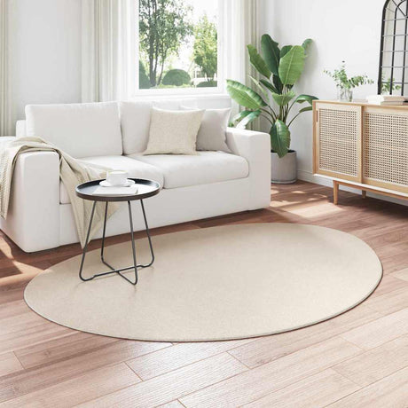 Vidaxl tapijt huarte beige 140 x 200 cm polyester