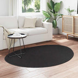 Vidaxl vloerkleden huarte zwart 120 x 170 cm polyester