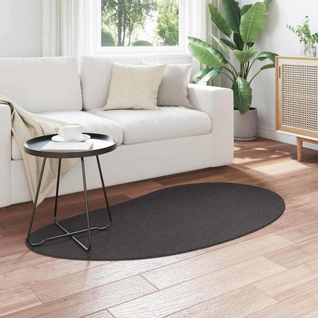 Vidaxl tapijt huarte antraciet 80 x 150 cm polyester