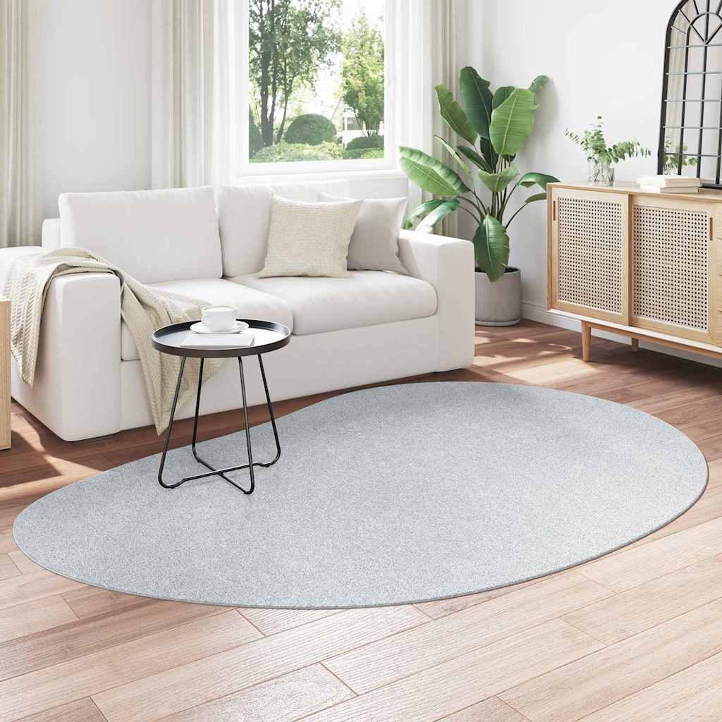 Vidaxl tapijt huarte grijs 160 x 230 cm polyester