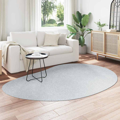 Vidaxl tapijt huarte grijs 160 x 230 cm polyester