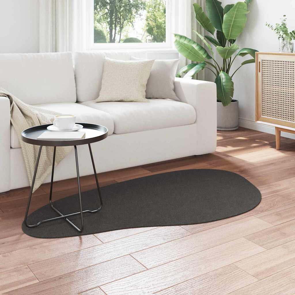 Vidaxl tapijt huarte antraciet 80 x 150 cm polyester