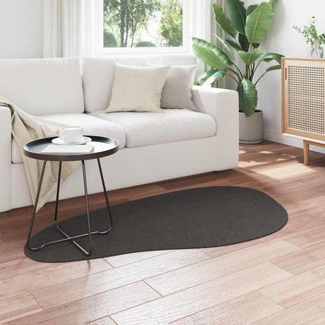 Vidaxl tapijt huarte antraciet 80 x 150 cm polyester