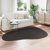 Vidaxl vloerkleden huarte antraciet 140 x 200 cm polyester