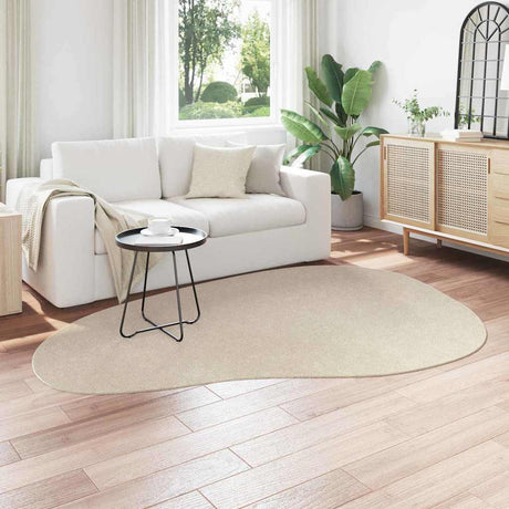 Vidaxl tapijt huarte beige 160 x 230 cm polyester