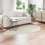Vidaxl vloerkleden huarte crème 100 x 200 cm polyester