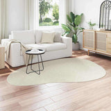 Vidaxl tapijt huarte crèmekleurig 160 x 230 cm polyester