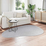 Vidaxl tapijt huarte grijs 140 x 200 cm polyester