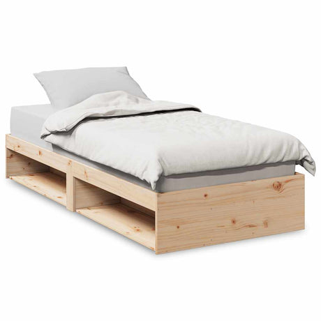 Vidaxl slaapbank zonder matras 90x190 cm massief grenenhout