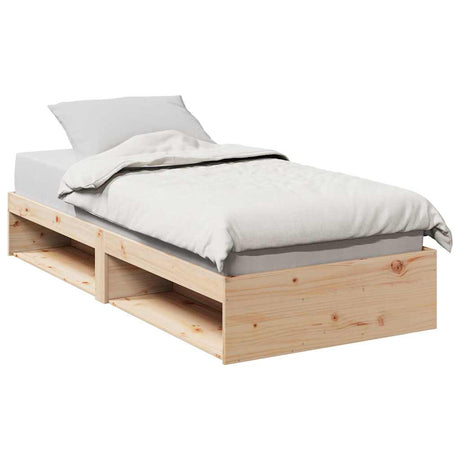 Vidaxl slaapbank zonder matras 90x190 cm massief grenenhout