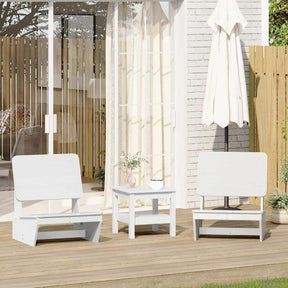 Vidaxl tuinstoelen 2 st 60x64x70,5 cm massief grenenhout wit