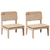 Vidaxl tuinstoelen 2 st 60x52,5x72 cm massief grenenhout