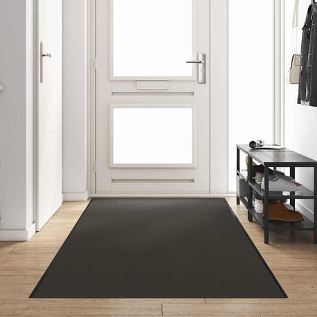 Vidaxl deurmat antraciet en zwart 120 x 400 cm 100% polyamide