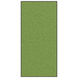 Vidaxl deurmat anders groen en zwart 120 x 250 cm polyamide en pvc