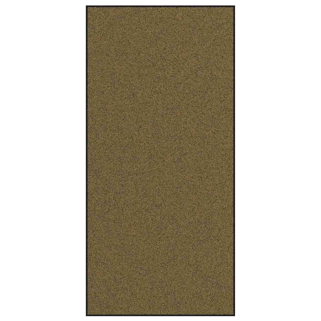 Vidaxl deurmat anders bruin en zwart 120 x 250 cm polyamide en pvc