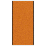 Vidaxl deurmat anders oranje en zwart 120 x 250 cm polyamide en pvc