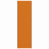 Vidaxl deurmat anders oranje en zwart 120 x 400 cm polyamide en pvc