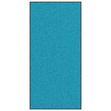 Vidaxl deurmat anders cyaan en zwart 120 x 250 cm polyamide en pvc