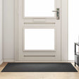 Vidaxl deurmat antraciet en zwart 90 x 150 cm 100% polyamide