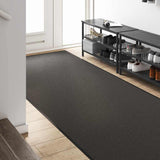 Vidaxl deurmat antraciet en zwart 120 x 250 cm polypropyleen en vinyl